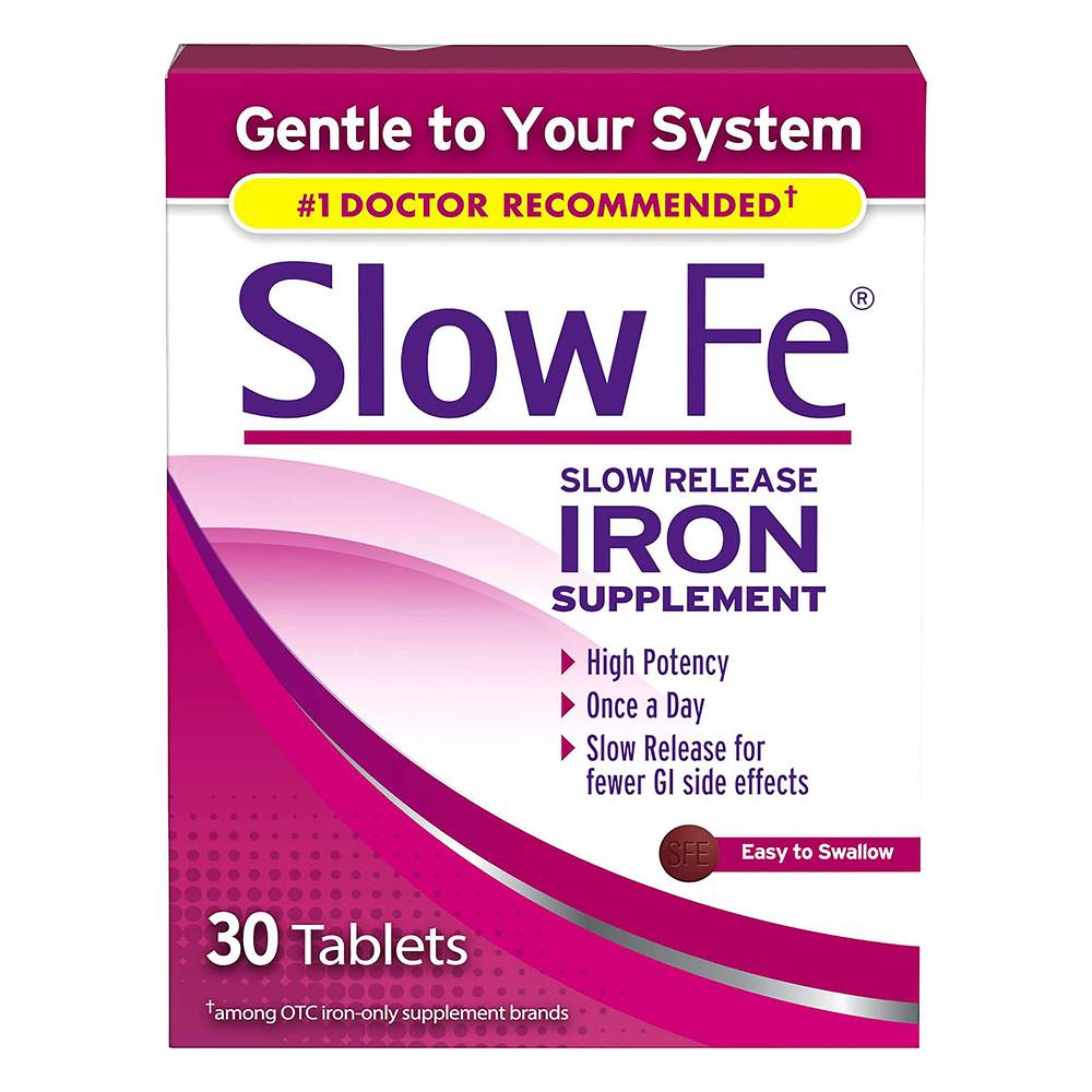 Slow Fe 45 Mg Slow Release Iron Supplement (0.88 oz)