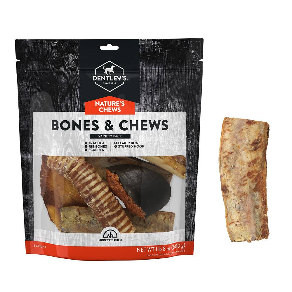 Dentley's Natural Bones & Chews Dog Food (large)