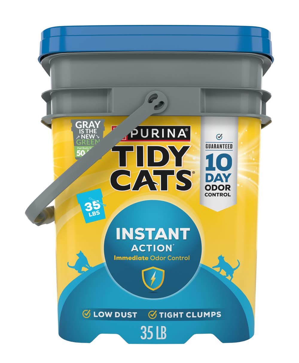 Purina Tidy Cats Instant Action Clumping Cat Litter (35 lbs)
