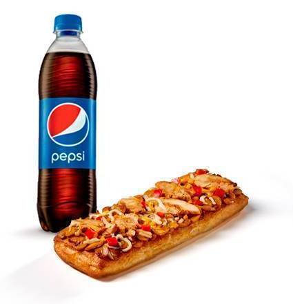 Zapiekanka Kurczak + Napój 500 ml