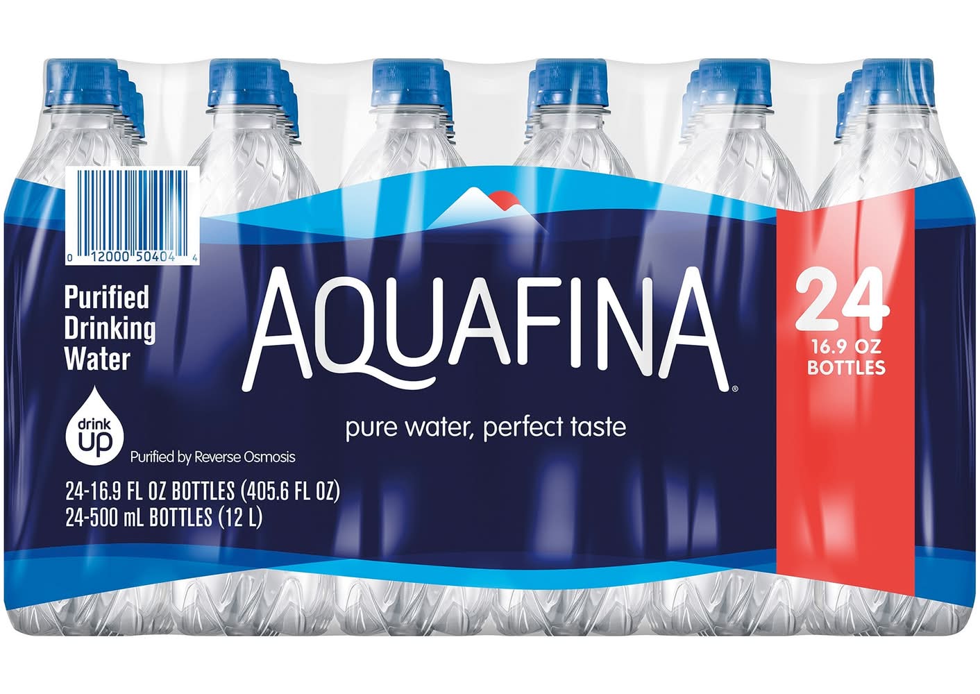 Aquafina 24 -Pack 16.9-fl oz Purified Bottled Water