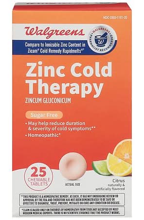 Walgreens Zinc Cold Therapy Quick Dissolving Tablets (1.59 oz)