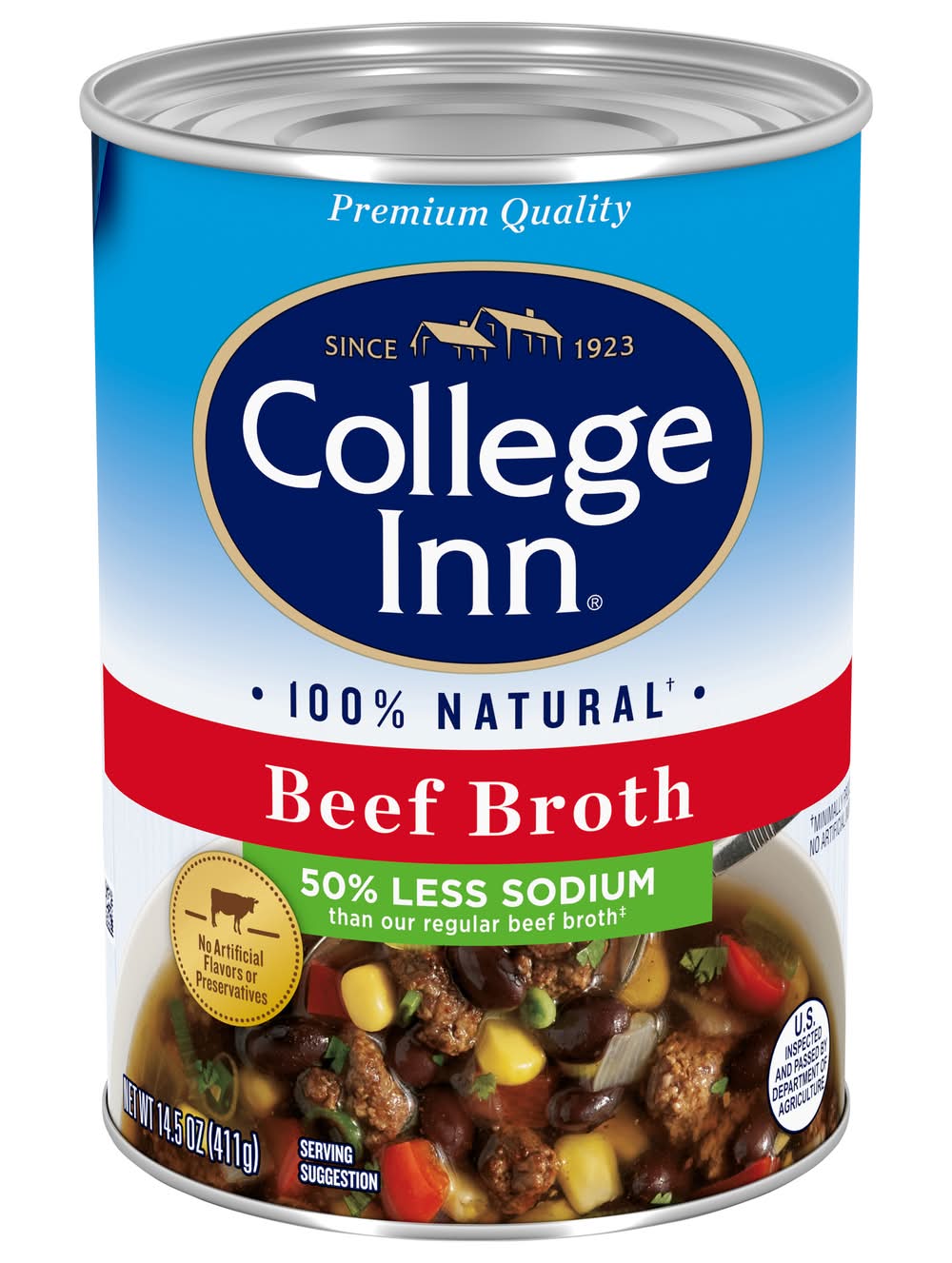 College Inn Fat Free 50% Less Sodium Beef Broth (14.5 oz)