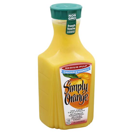 Simply Orange Medium Pulp Juice (59 oz)