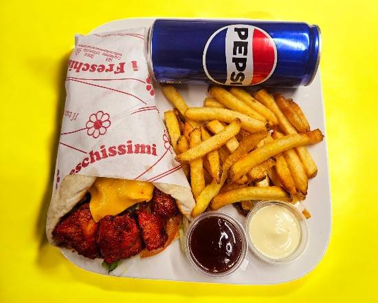 🥙 🍟🥤 Menu Nannwich Tikka