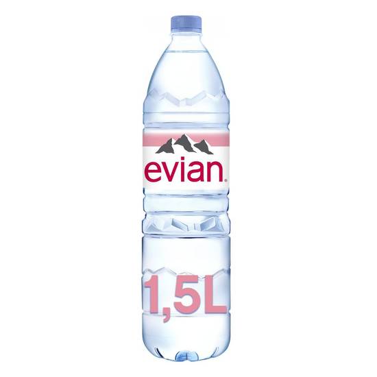 Eau minérale naturelle Evian 1,5l