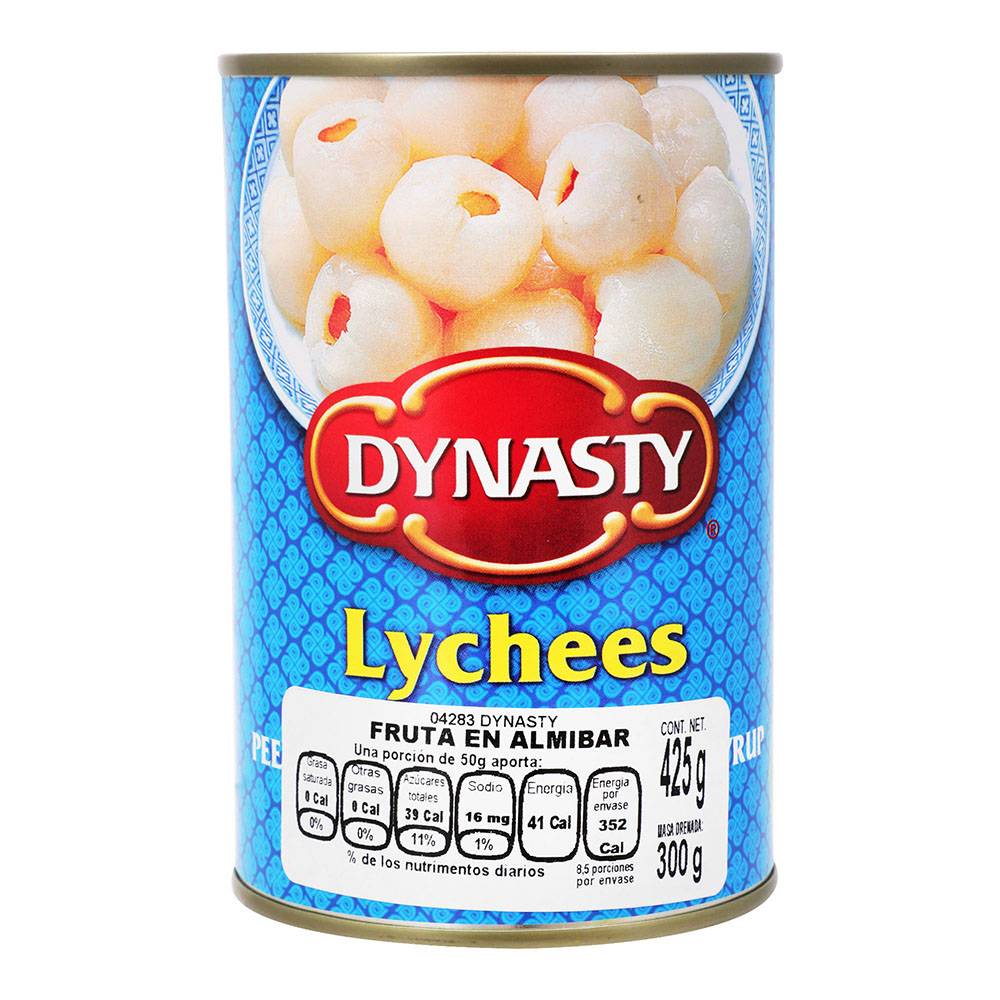 Dynasty · Lychees fruta en almíbar (425 g)