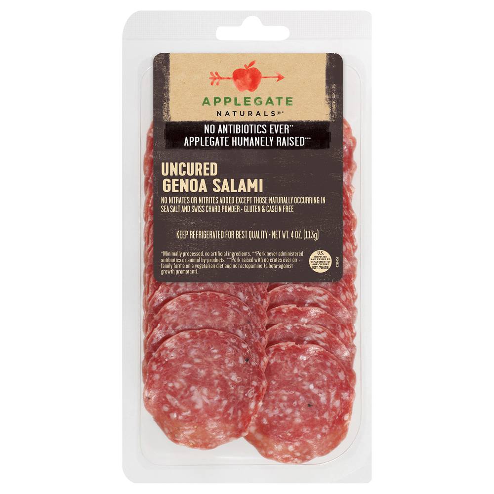 Applegate Naturals Uncured Genoa Salami