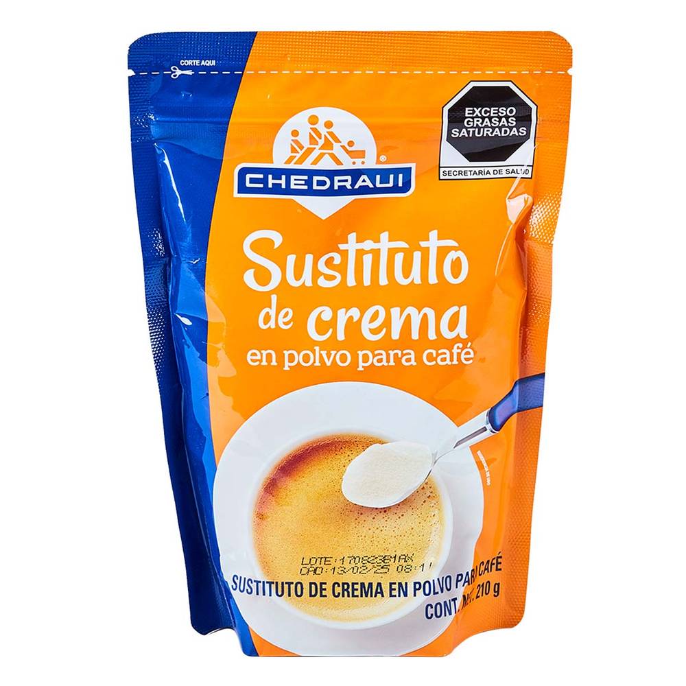 Chedraui · Sustituto de crema en polvo para café (210 g)