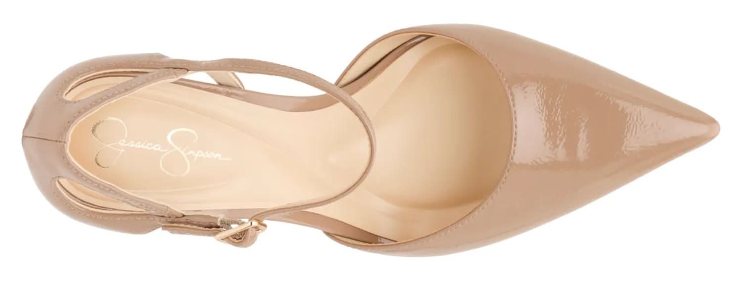 Jessica Simpson Larelin Pump (Chai Latte Patent Medium - 9