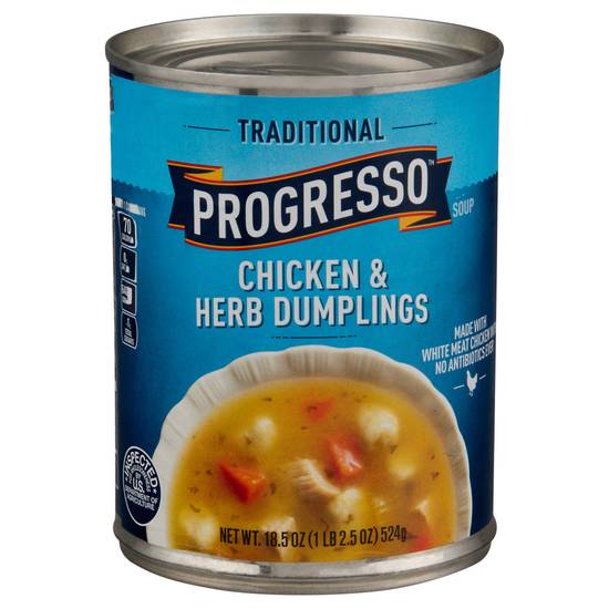 Progresso Traditional Chicken Herb Dumpling Soup