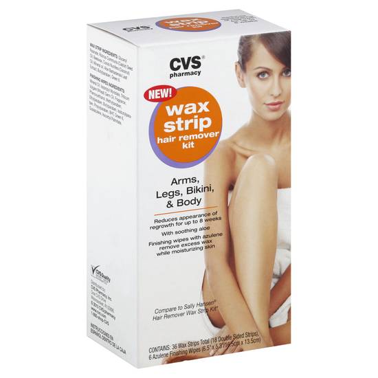 Cvs Pharmacy Wax Strip Hair Remover Kit Delivery Near You Uber