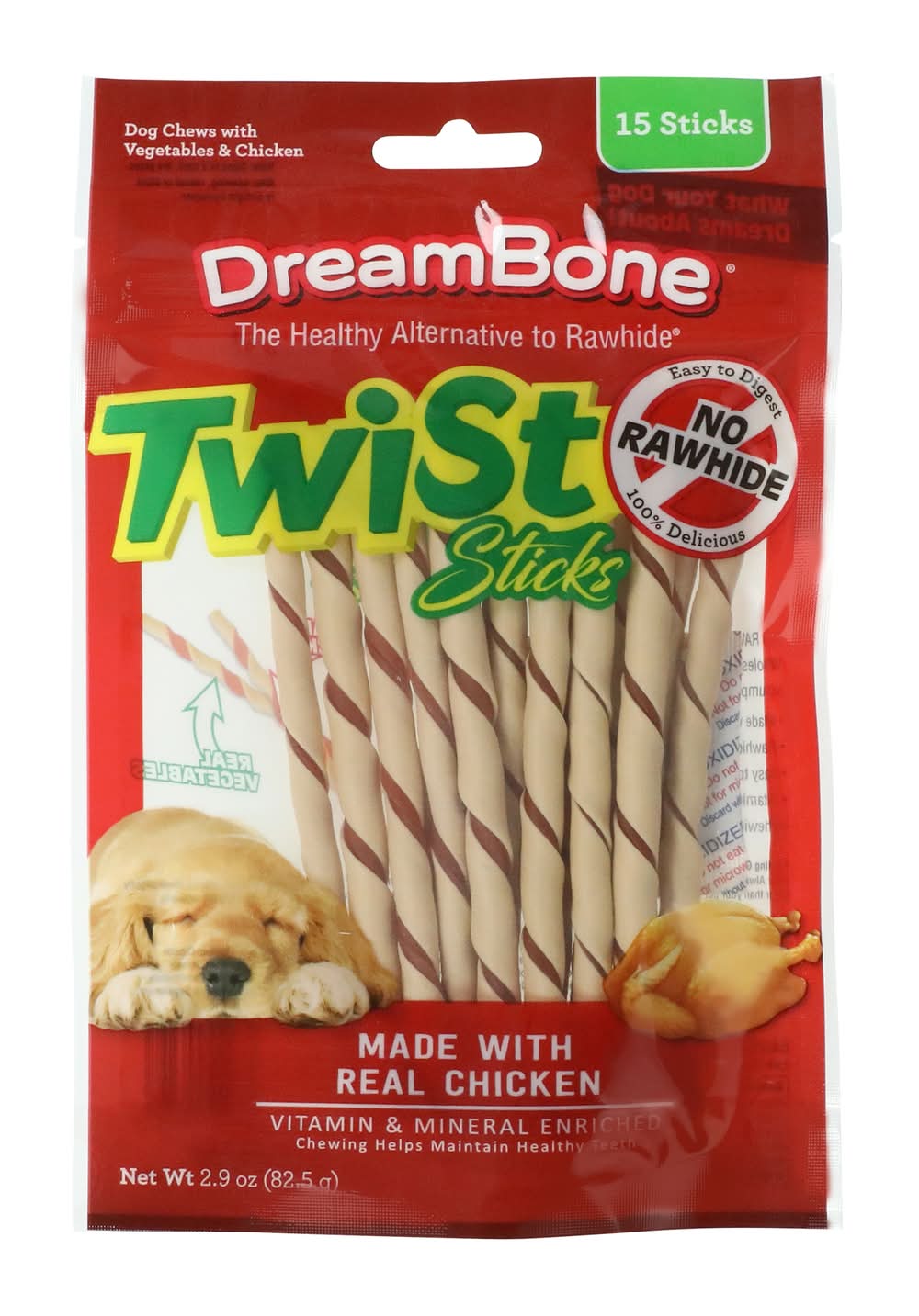 Dreambone® Twist Sticks Dog Chews 2.9oz