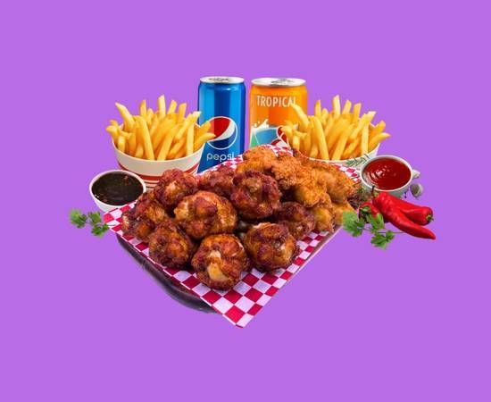 Formule Mix Hot Tenders & Hot Wings🍗🍗🍟🍟🥤🥤