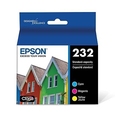 Epson 232 Claria Ink Standard Capacity Color Combo pack T232520 S (cyan-magenta-yellow)