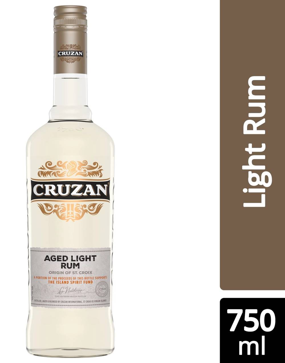 Cruzan Aged Light Rum (750 ml)