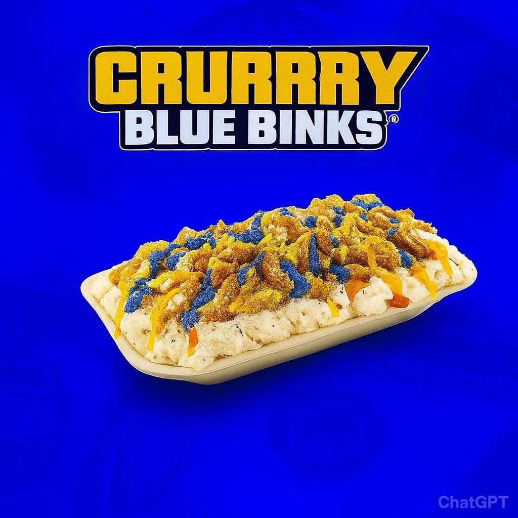 CRU"RRRY BLUE BINKS (Blue/Curry) 🍚🍗🟡🔵