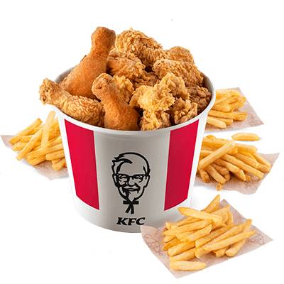 Kubełek Best of KFC dla 4 osób