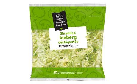 Your Fresh Market Shredded Iceberg Lettuce (227 g)