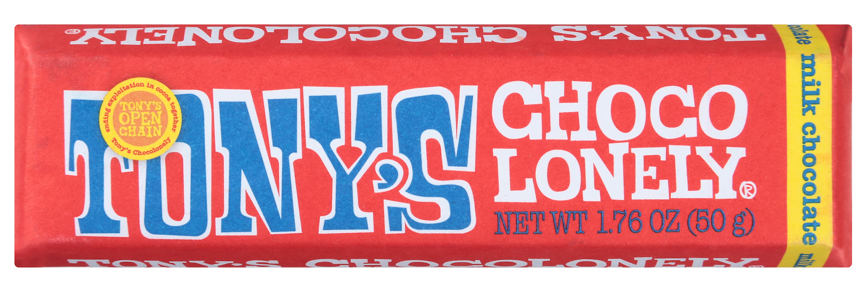 Tony's Chocolonely Milk Chocolate Bar (1.8 oz)