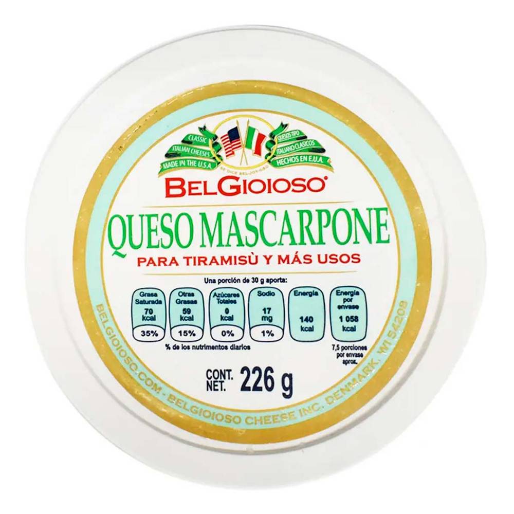 BelGioioso · Queso mascarpone (226 g)