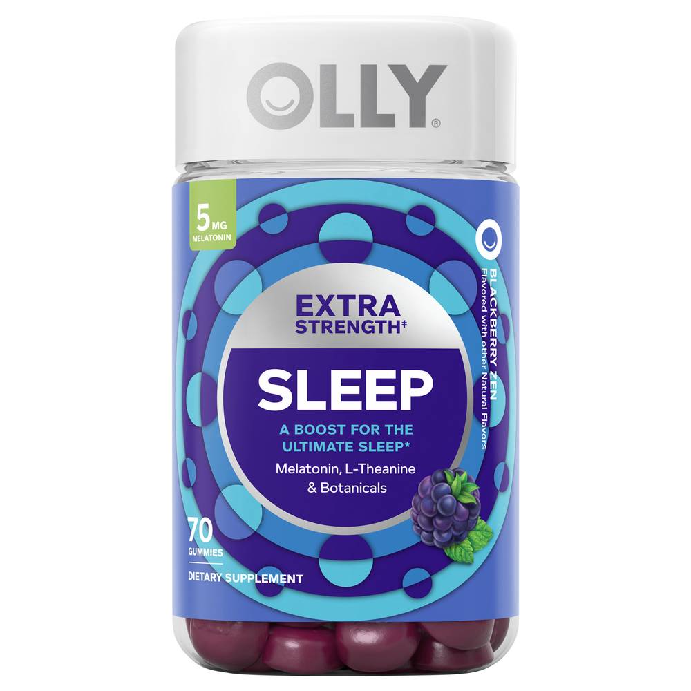 Olly Extra Strength Blackberry Zen Sleep Gummies (1.6 oz)