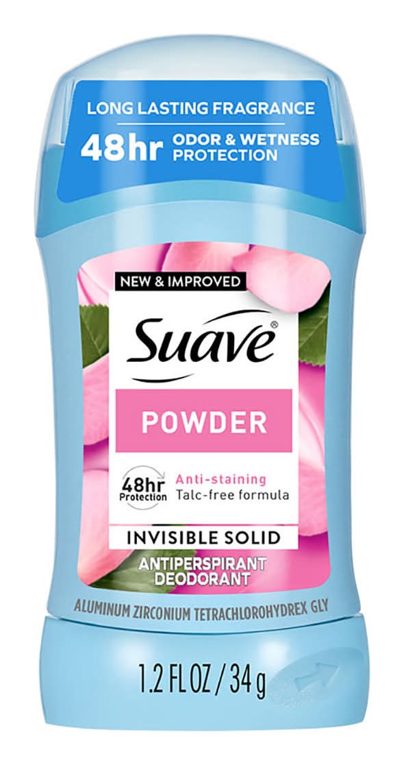 Suave Antiperspirant Deodorant Invisible Solid Powder (1.2 oz)