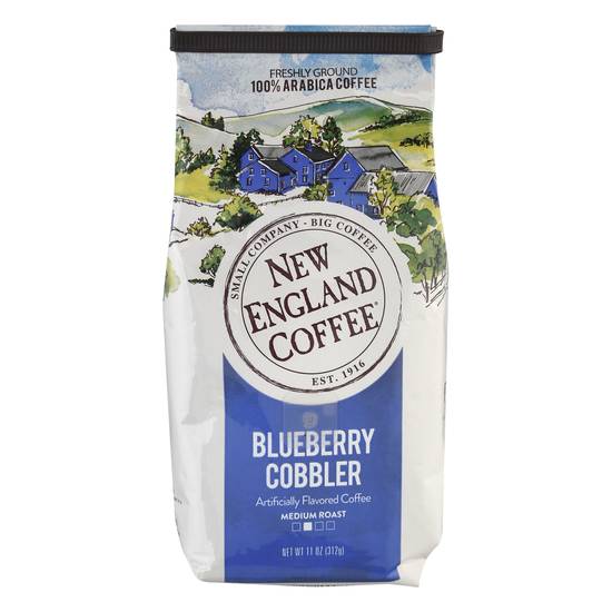 New England Coffee Medium Roast Blueberry Cobbler (11 oz)