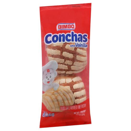 Bimbo Conchas/ Vanilla Pastry 4.23 oz.