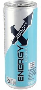 Energy drink Zero Bebida Energética Carrefour lata 25 cl.