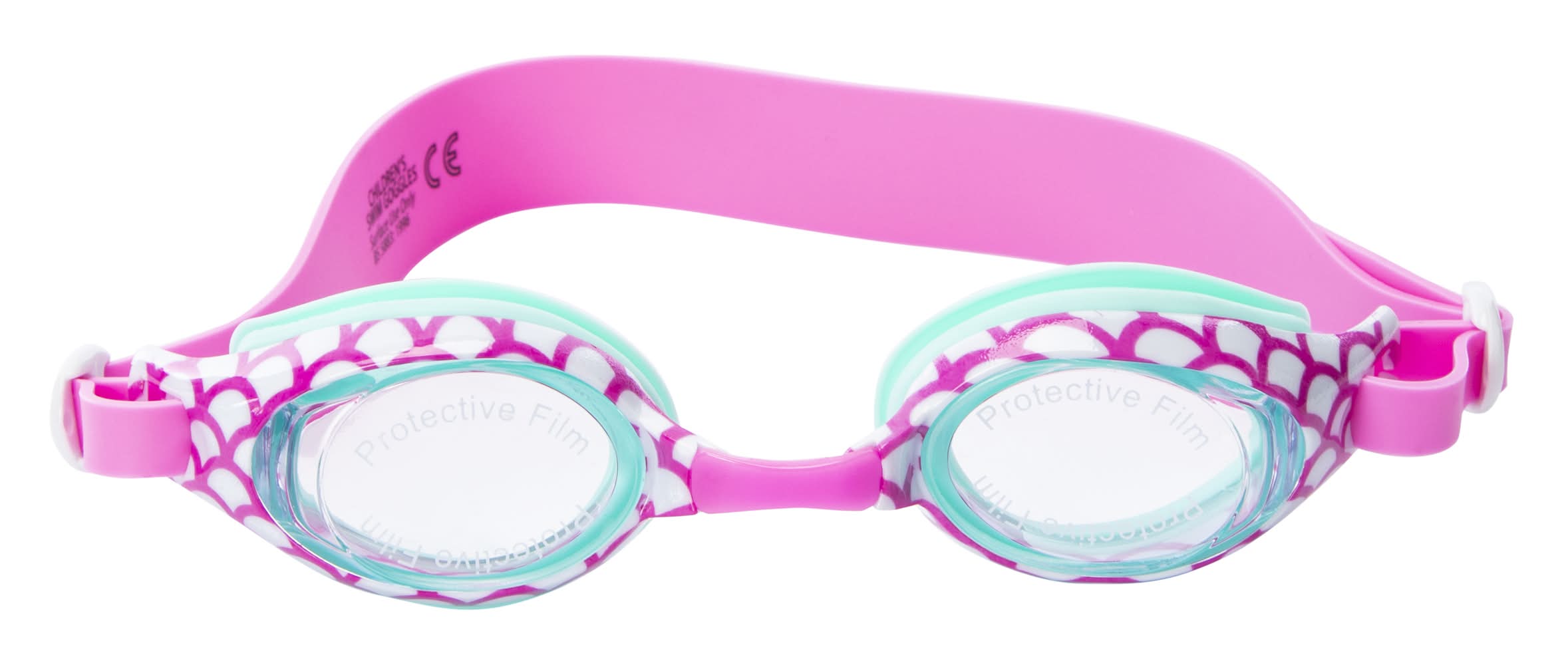 Aqua2ude™ Kid's Printed Swim Goggles Scallop