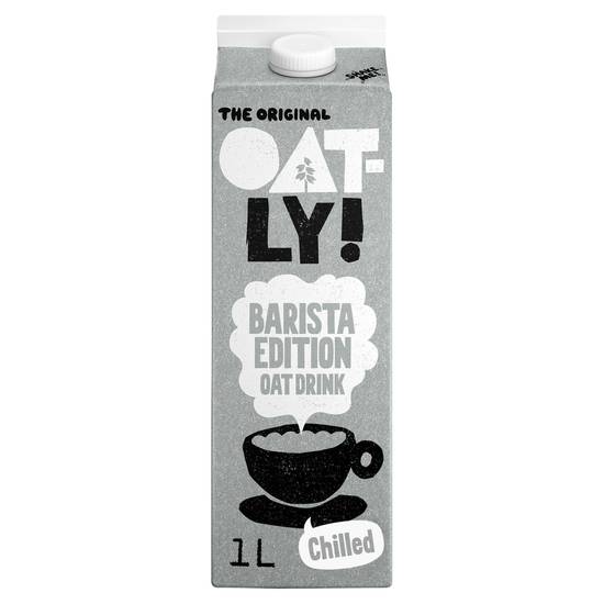 SAVE £0.70 Oatly Oat Drink Barista Edition Chilled 1L