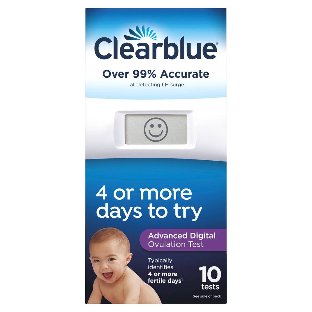 Clearblue Advanced Digital Ovulation Test + 1 Pregnancy Test (15 ct)