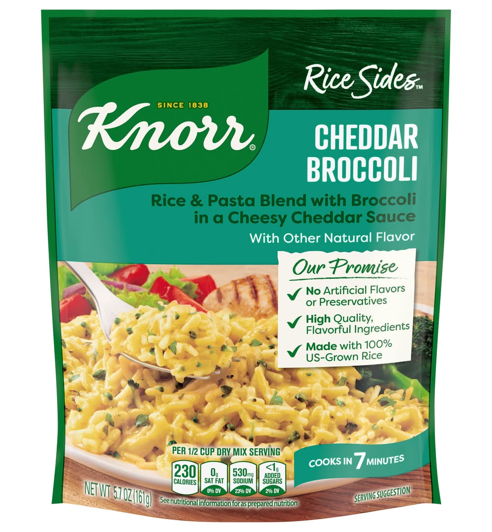 Knorr Rice Sides Cheddar Broccoli Rice & Pasta Blend (5.7 oz)