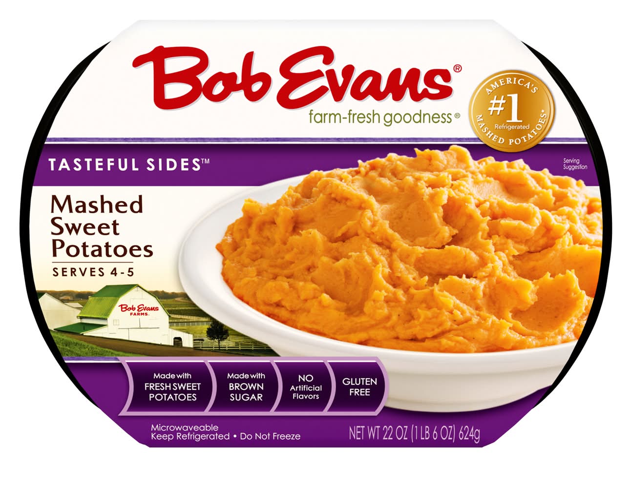 Bob Evans Mashed Sweet Potatoes (22 oz)