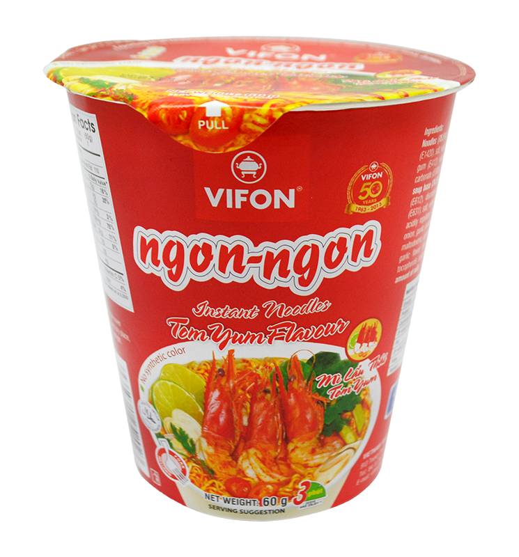 Vifon Oriental Style Thai Tom Yum Flavour Cup (60g)