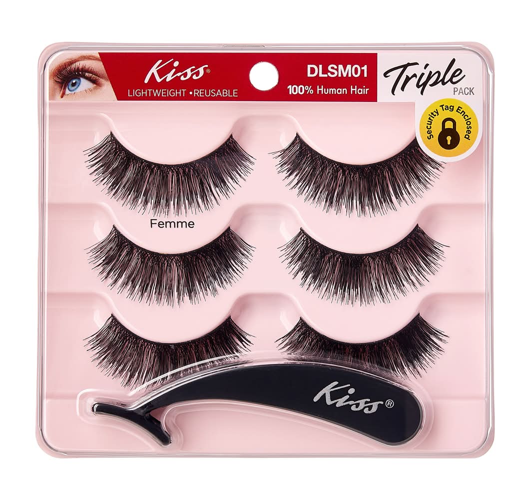 Kiss® Femme Eyelashes Triple Pack