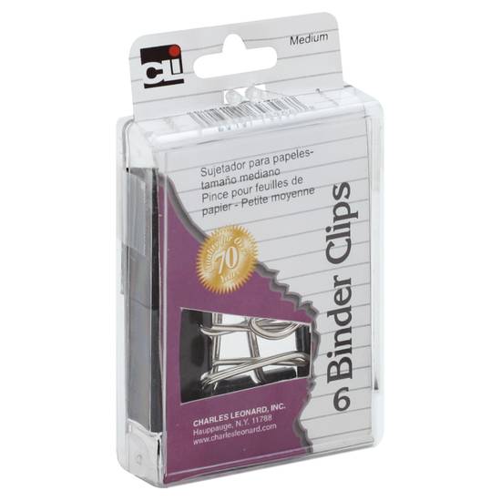Binder Clips (6 clips)