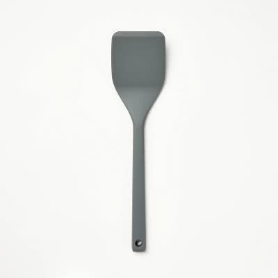 Figmint Silicone Solid Turner, Dark Gray
