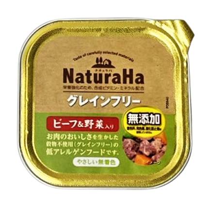 50_ナチュラハ　グレインフリー【ビーフ＆野菜】（100g）