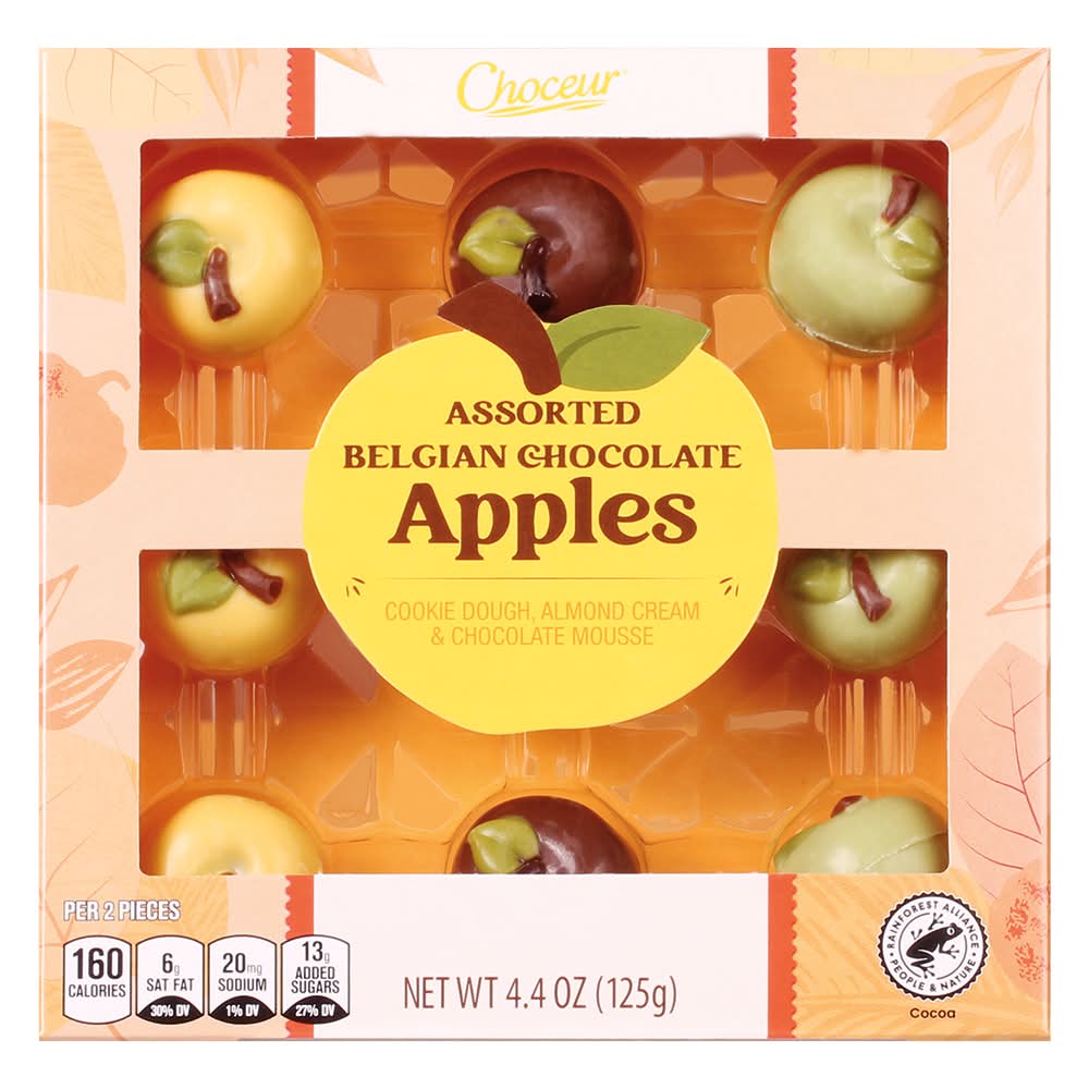 Choceur Belgian Chocolate, Apple (4.4 oz)