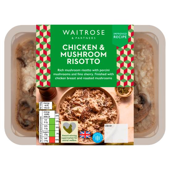 Waitrose & Partners Chicken & Mushroom Risotto