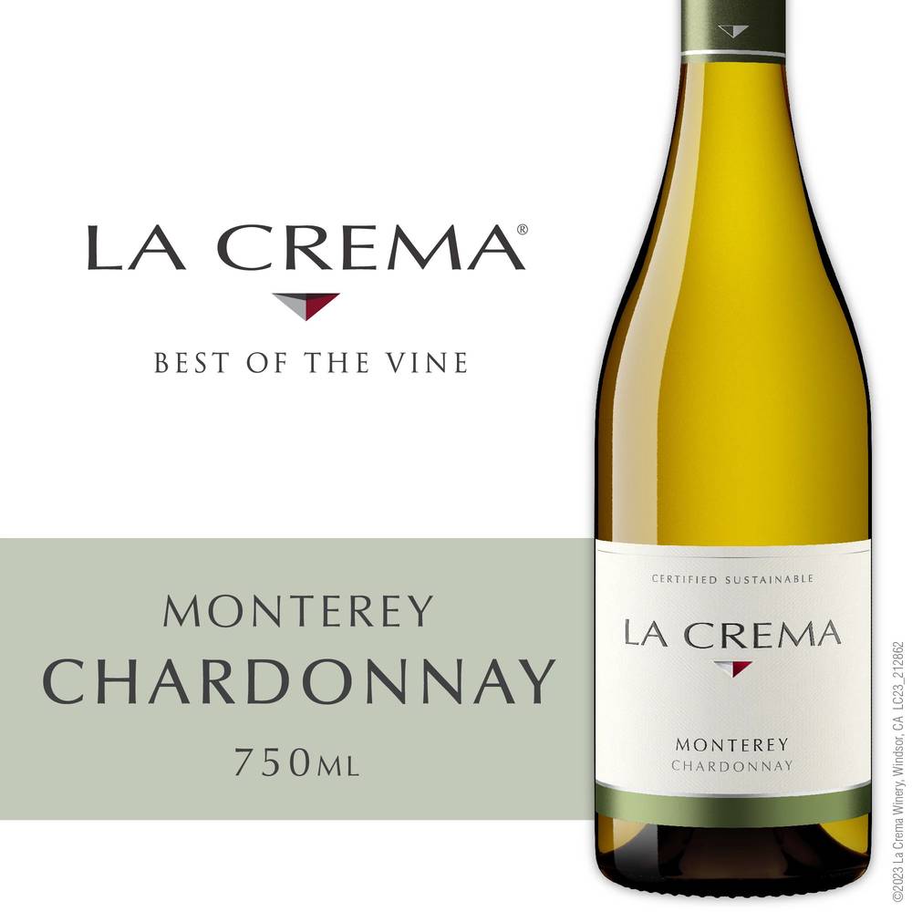 La Crema Monterey Chardonnay White Wine (750 ml)