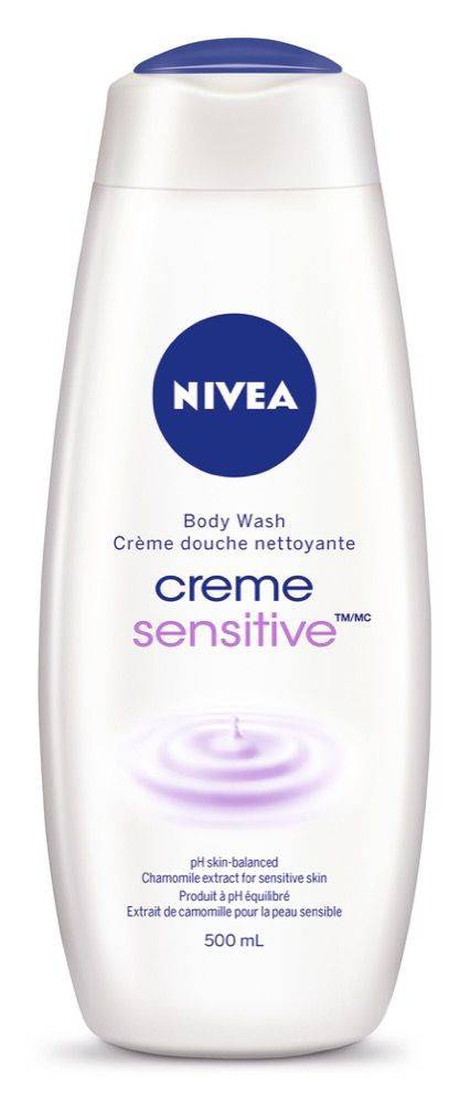 Nivea crème douche crème sensitive (500ml) - crème sensitive body wash (500 ml)