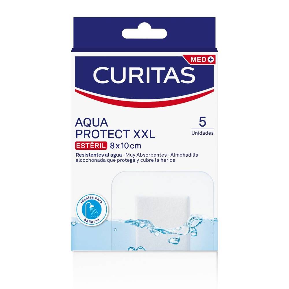 Curitas Aquaprotec 8x10cm 5 Unidades