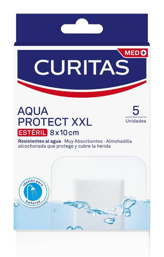 Curitas Aquaprotec 8x10cm 5 Unidades