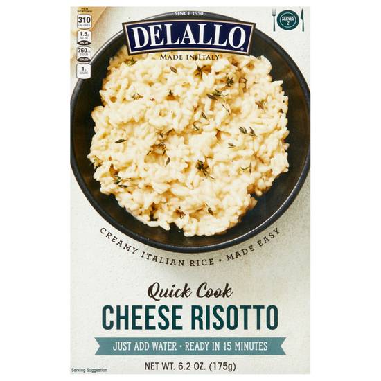 Delallo Risotto,Cheese,Quick Cook