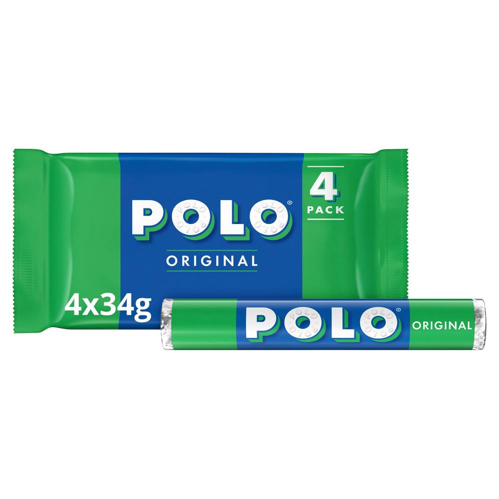 Polo Original Mints Roll Multipack 4x34g