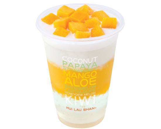 A5 Mango & coconut with crystal jelly