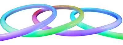 Ecosmart 16.4 Ft. Smart Rgbwic Dynamic Color Changing 360° Dimmable Plug-In Led Outdoor Rope Light Powered By Hubspace